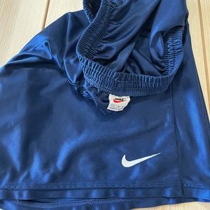 Vintage 90s‎ Nike Navy Blue White Tag Shorts